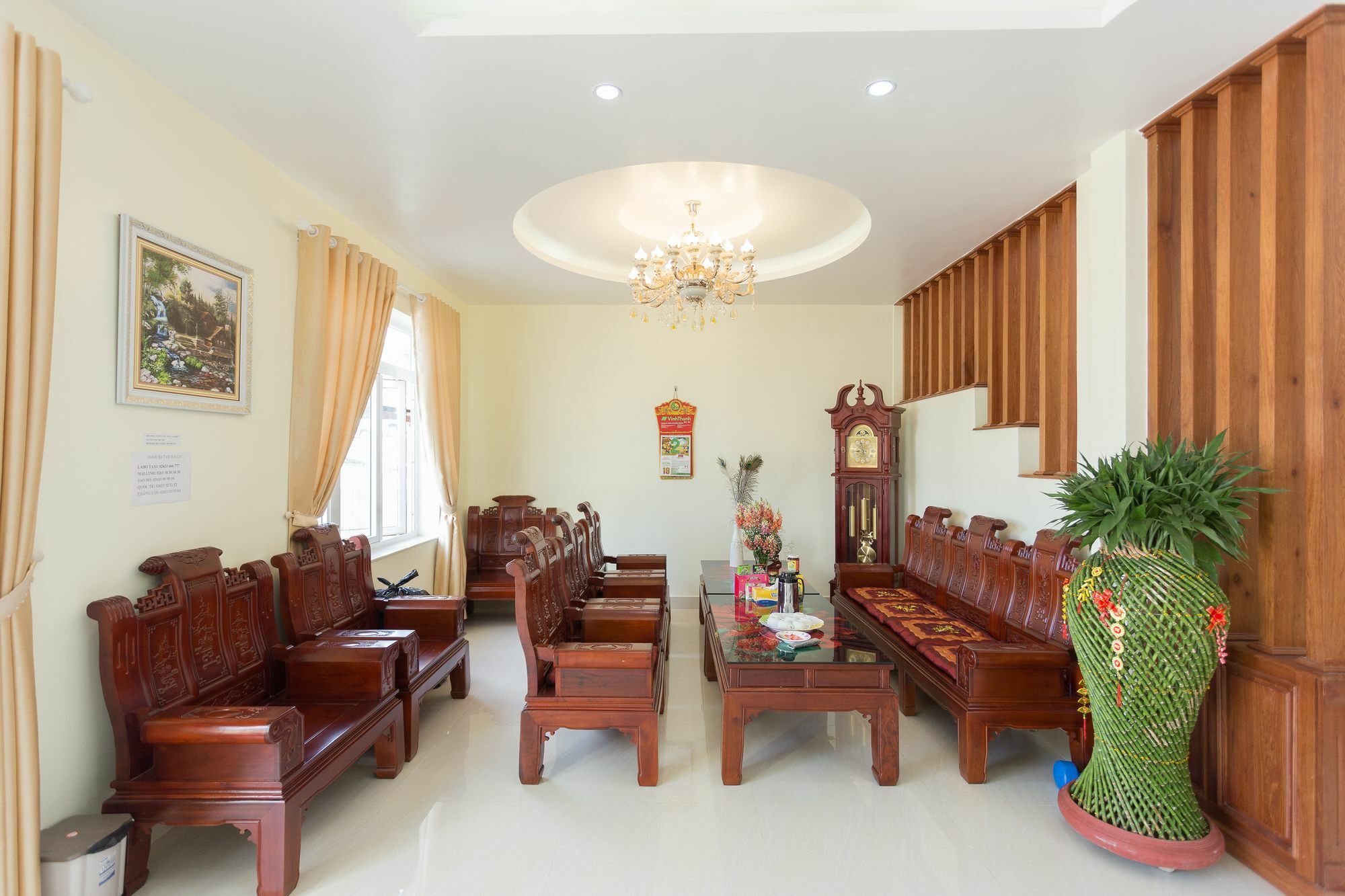 Ferienwohnung Biet Thu Du Lich Atiso Đà Lạt Exterior foto