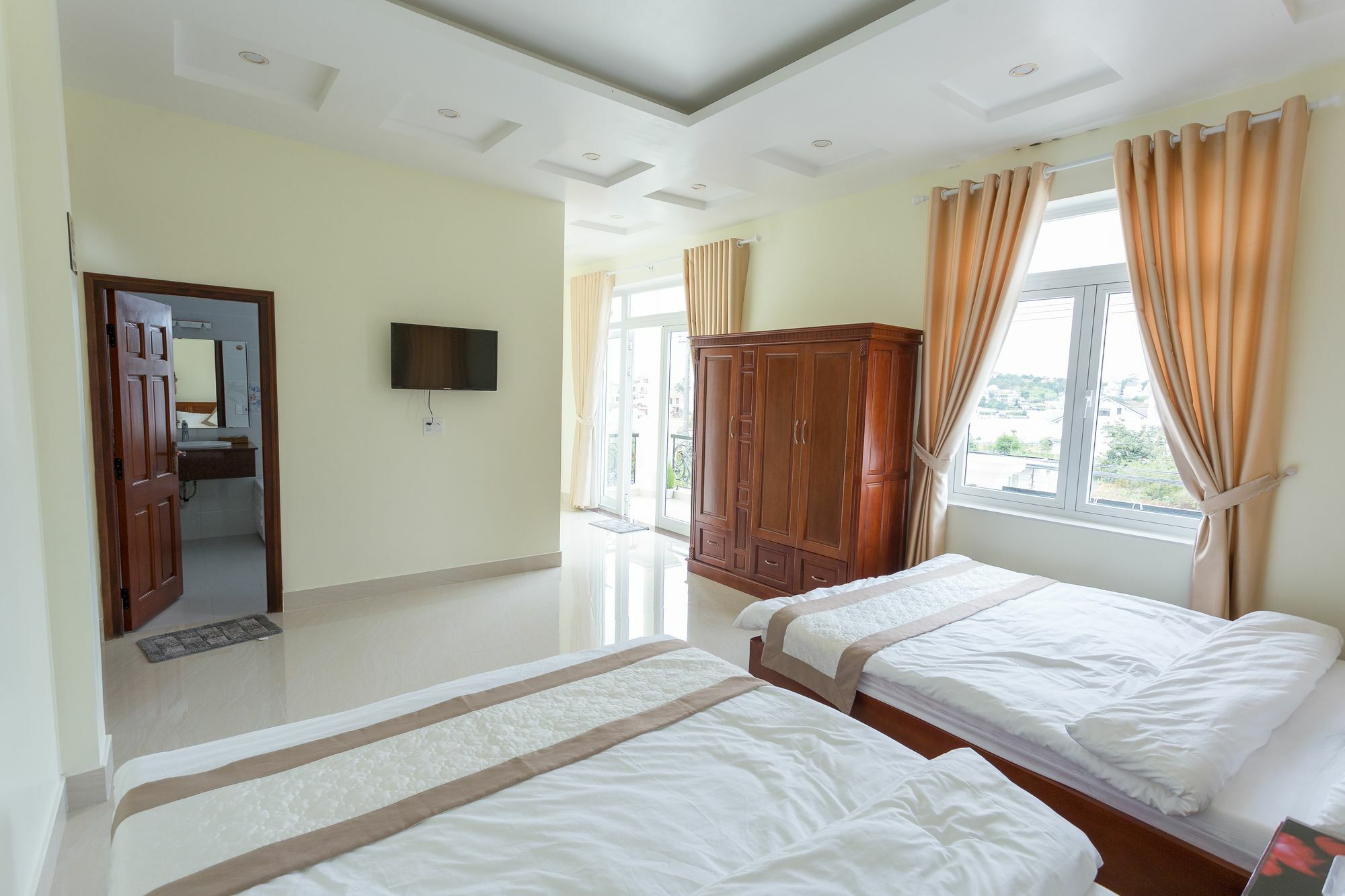 Ferienwohnung Biet Thu Du Lich Atiso Đà Lạt Exterior foto